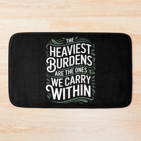 Item preview, The Heaviest Burdens Are The Ones We Carry Within designed and sold by AniArtPL.