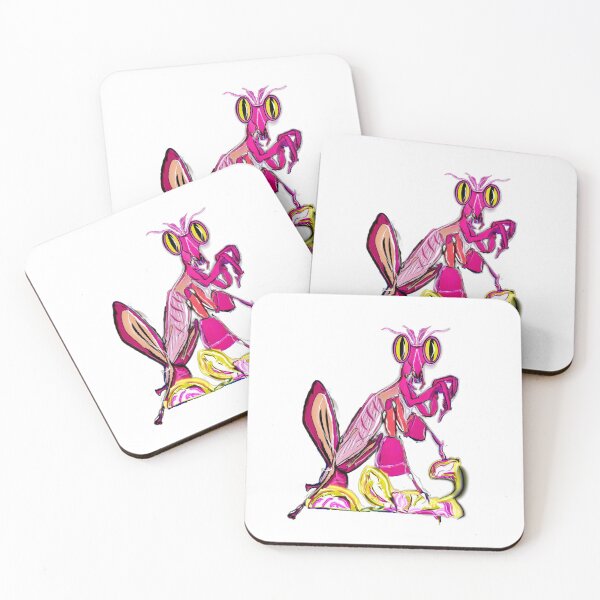 Item preview, Pink Preying Mantis  designed and sold by Tiki Teez.