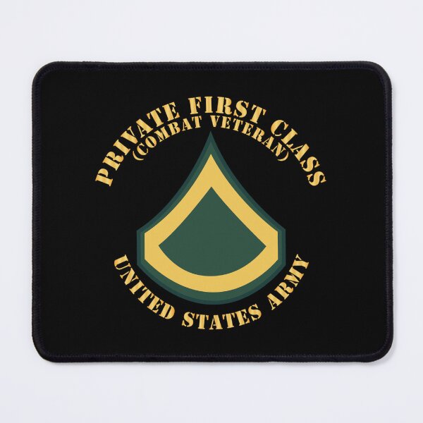 Item preview, Army - Private First Class - PFC - Combat Veteran - Flat X 300 designed and sold by Military Insignia Products.