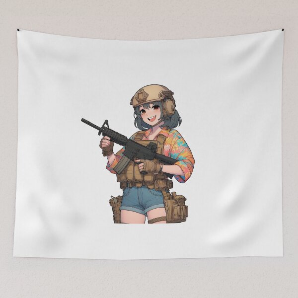 Item preview, Tactical Girl designed and sold by RAWLIFEGRAPHIC.