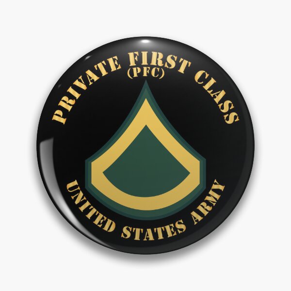 Item preview, Army - Private First Class - PFC - Flat X 300 designed and sold by Military Insignia Products.