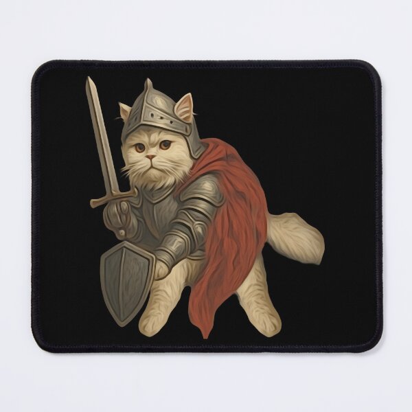 Item preview, Medieval Knight Cat 1 designed and sold by Cyberomiz.