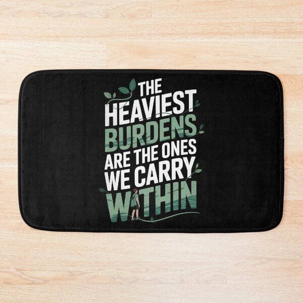 Item preview, The Heaviest Burdens Are The Ones We Carry Within designed and sold by AniArtPL.