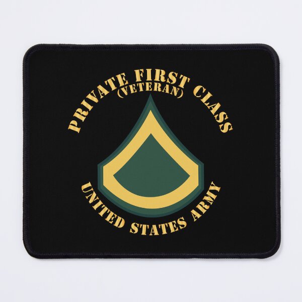 Item preview, Army - Private First Class - PFC - Veteran - Flat X 300 designed and sold by Military Insignia Products.
