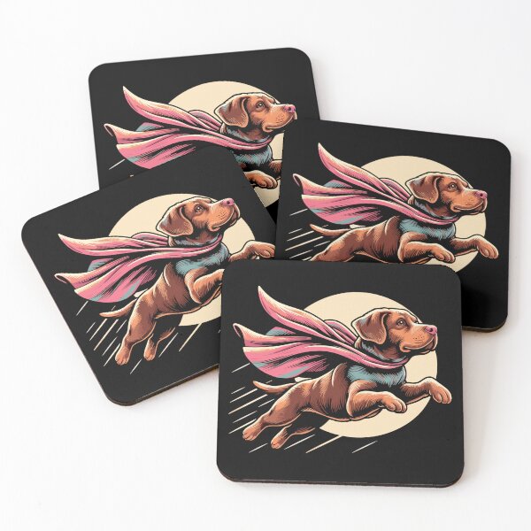 Item preview, Super dog brown Labrador Labi Labbi gift designed and sold by Pineapple-Tree.