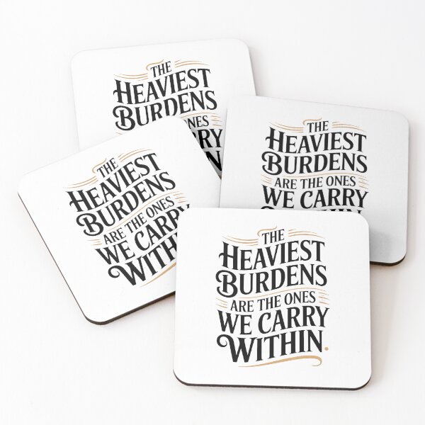 Item preview, The Heaviest Burdens Are The Ones We Carry Within designed and sold by AniArtPL.