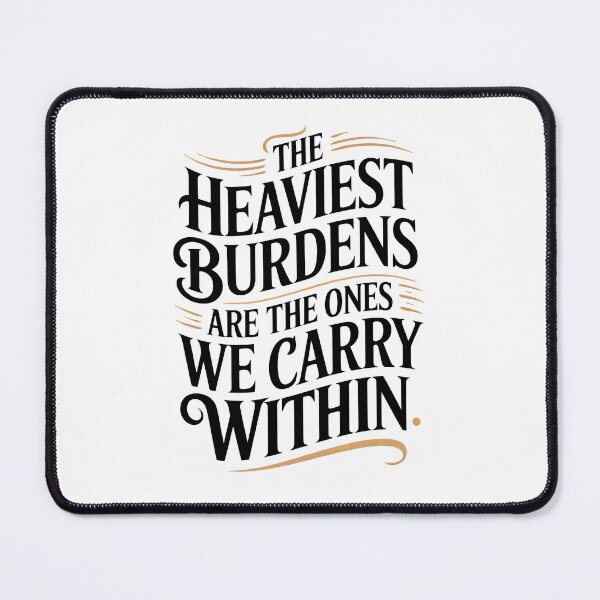 Item preview, The Heaviest Burdens Are The Ones We Carry Within designed and sold by AniArtPL.