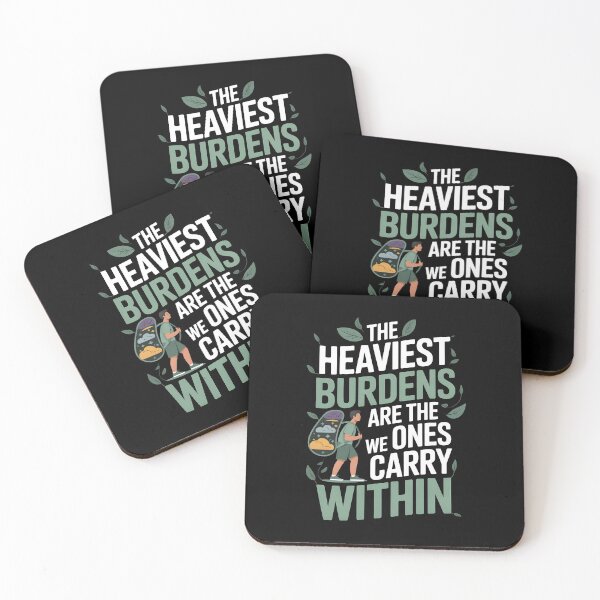 Item preview, The Heaviest Burdens Are The Ones We Carry Within designed and sold by AniArtPL.