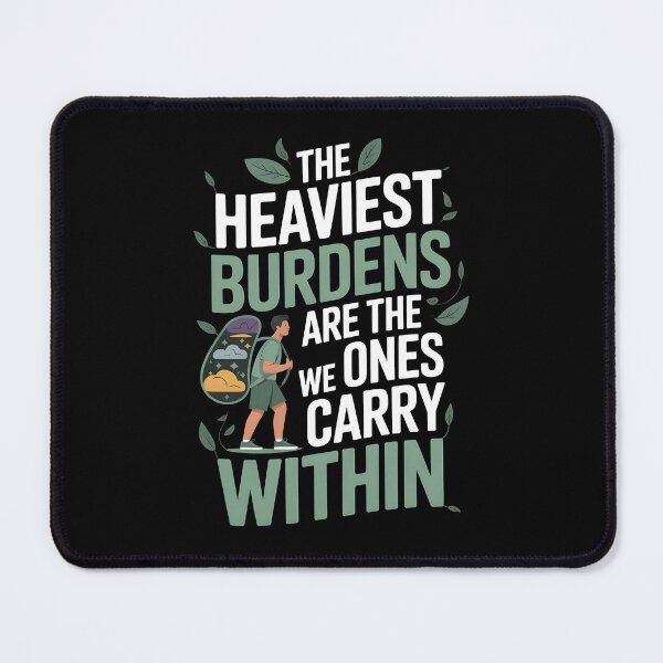 Item preview, The Heaviest Burdens Are The Ones We Carry Within designed and sold by AniArtPL.