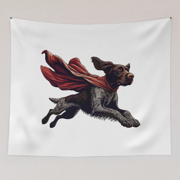 Item preview, Super Dog German Wirehaired Pointer DD Gift designed and sold by Pineapple-Tree.