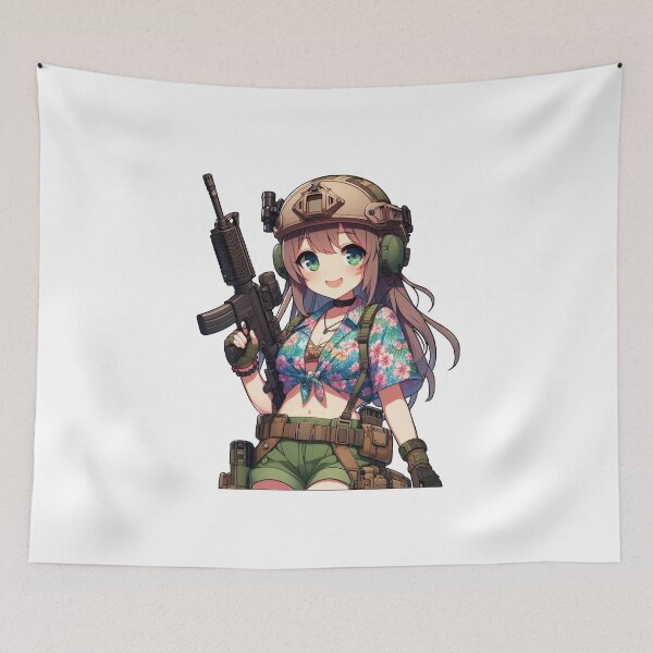 Item preview, Tactical Girl designed and sold by RAWLIFEGRAPHIC.