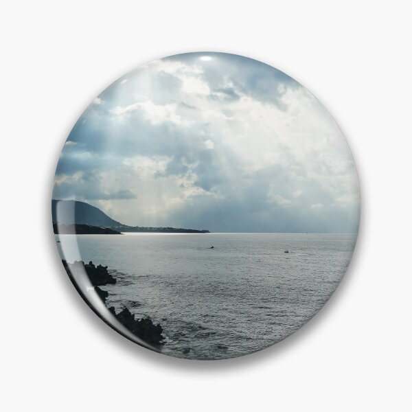 Item preview, Crepuscular Rays, Lungomare Cefalù, Cefalù, Sicily, Italy designed and sold by Douglas E. Welch Design and Photography.