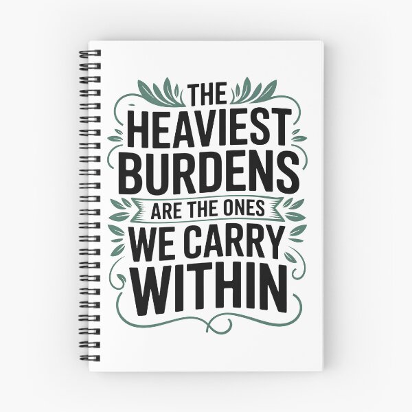 Item preview, The Heaviest Burdens Are The Ones We Carry Within designed and sold by AniArtPL.