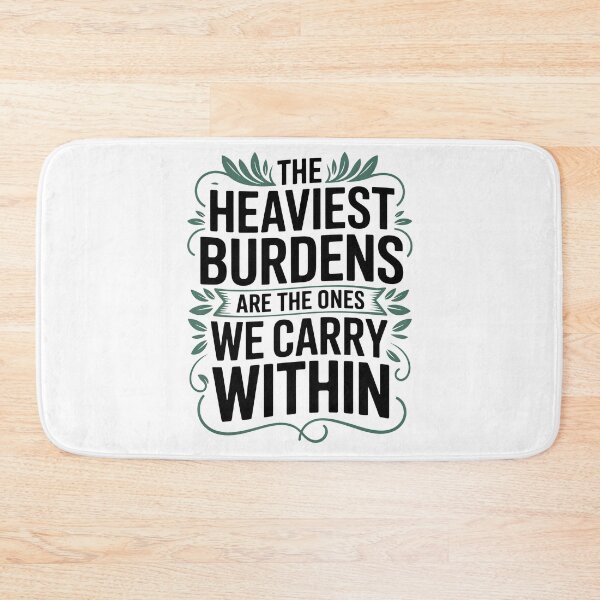 Item preview, The Heaviest Burdens Are The Ones We Carry Within designed and sold by AniArtPL.