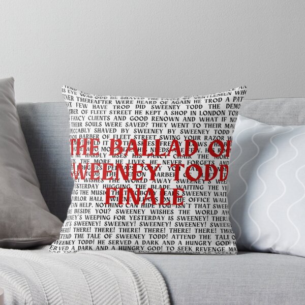 Item preview, Sweeney Todd lyrics designed and sold by broadwaygirl142.