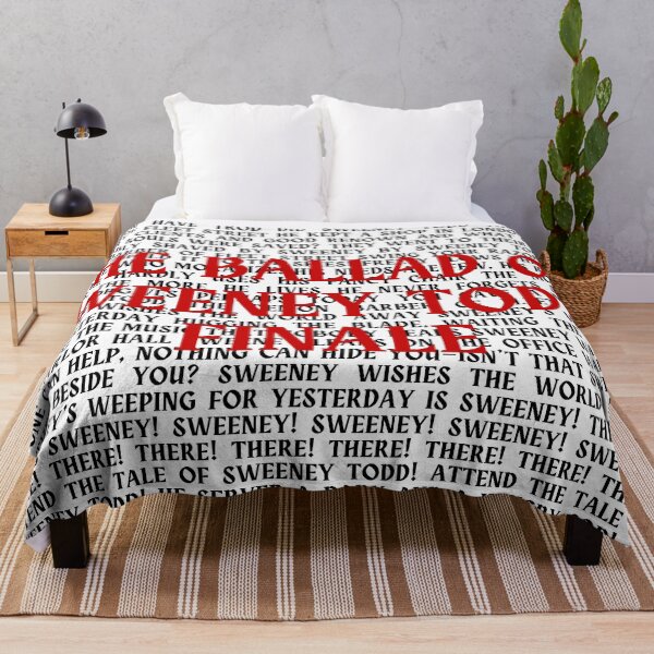 Item preview, Sweeney Todd lyrics designed and sold by broadwaygirl142.