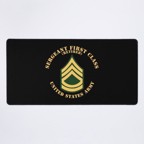 Item preview, Army - Sergeant First Class - SFC - Retired - Flat X 300 designed and sold by Military Insignia Products.