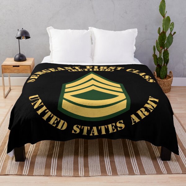 Item preview, Army - Sergeant First Class - SFC - Retired - Flat X 300 designed and sold by Military Insignia Products.