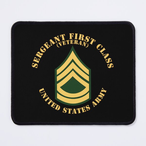 Item preview, Army - Sergeant First Class - SFC - Veteran - Flat X 300 designed and sold by Military Insignia Products.