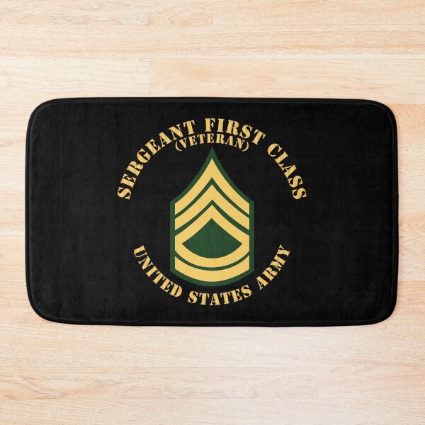 Item preview, Army - Sergeant First Class - SFC - Veteran - Flat X 300 designed and sold by Military Insignia Products.