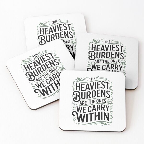 Item preview, The Heaviest Burdens Are The Ones We Carry Within designed and sold by AniArtPL.
