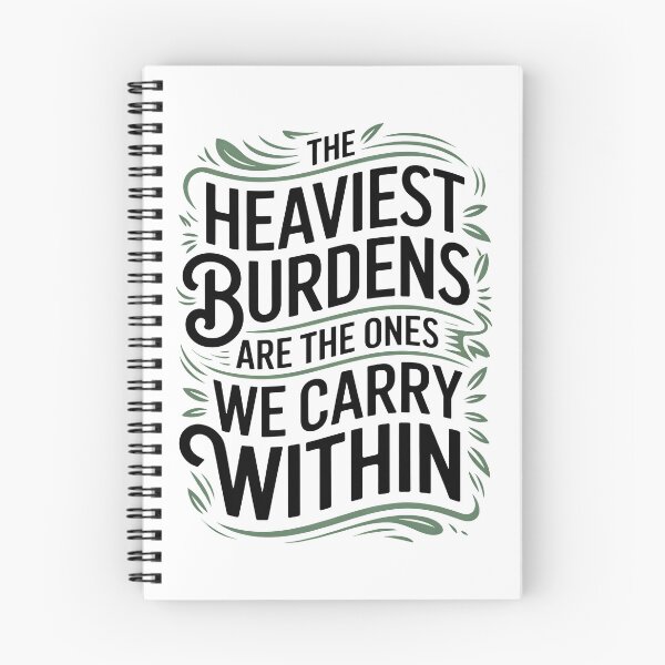 Item preview, The Heaviest Burdens Are The Ones We Carry Within designed and sold by AniArtPL.