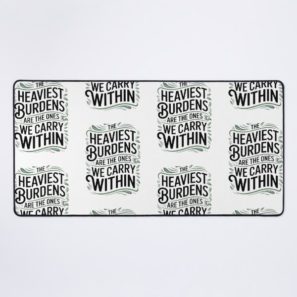 Item preview, The Heaviest Burdens Are The Ones We Carry Within designed and sold by AniArtPL.