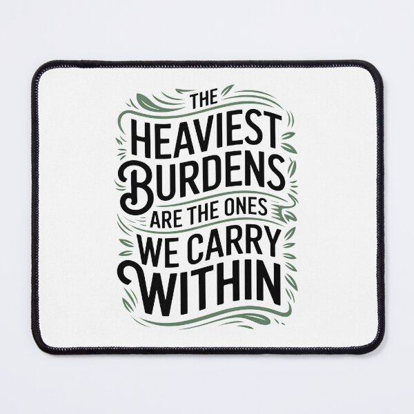 Item preview, The Heaviest Burdens Are The Ones We Carry Within designed and sold by AniArtPL.