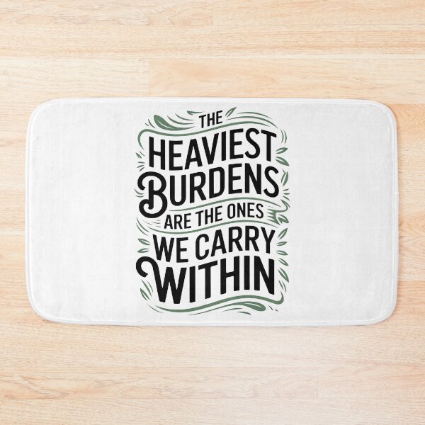 Item preview, The Heaviest Burdens Are The Ones We Carry Within designed and sold by AniArtPL.
