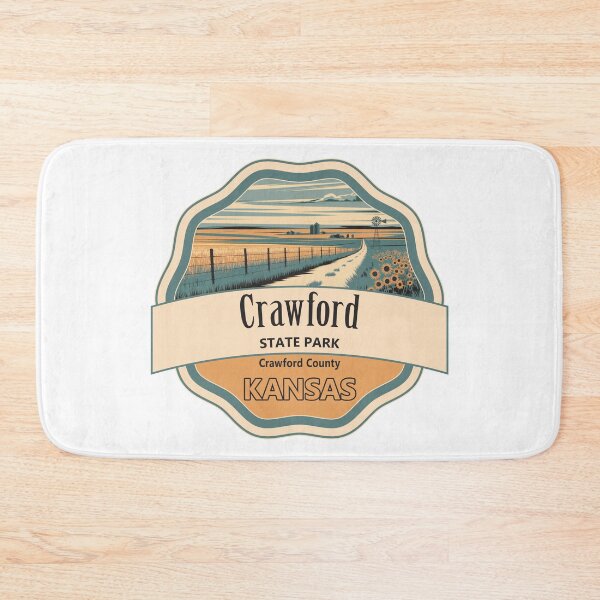 Item preview, Crawford State Park, Crawford County, Kansas designed and sold by Wanderful-roads.