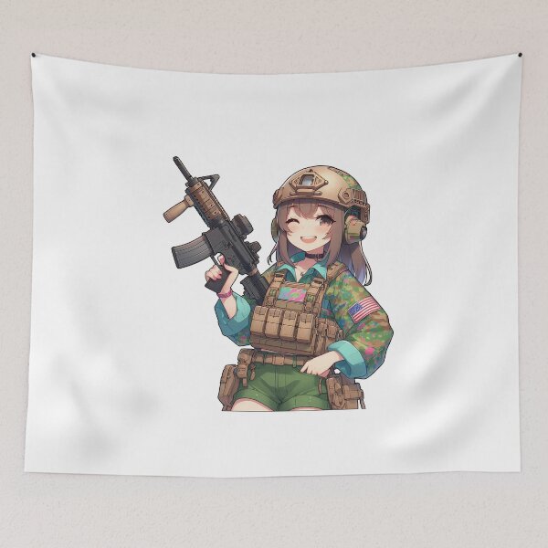 Item preview, Tactical Girl designed and sold by RAWLIFEGRAPHIC.