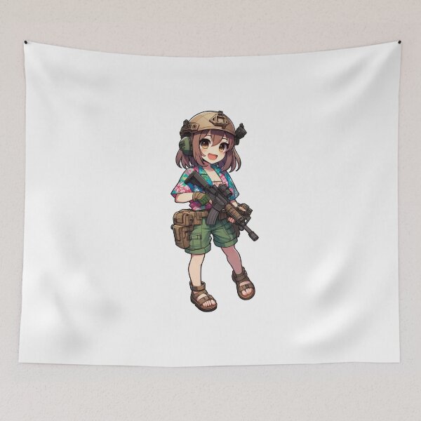 Item preview, Tactical Girl designed and sold by RAWLIFEGRAPHIC.
