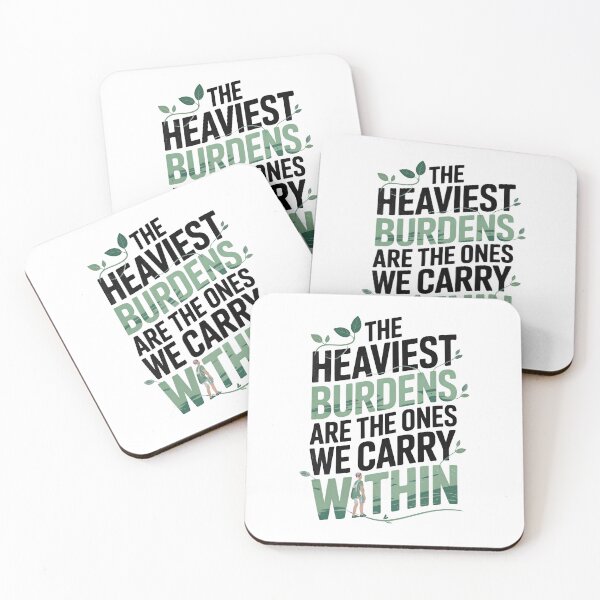Item preview, The Heaviest Burdens Are The Ones We Carry Within designed and sold by AniArtPL.