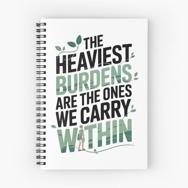 Item preview, The Heaviest Burdens Are The Ones We Carry Within designed and sold by AniArtPL.