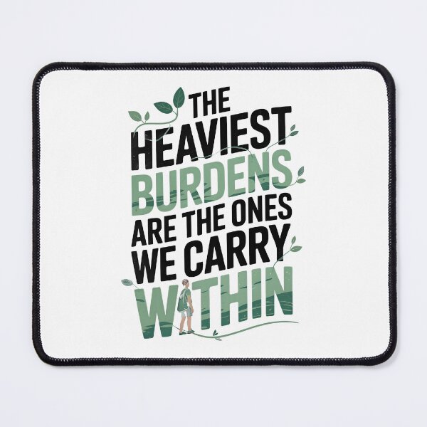 Item preview, The Heaviest Burdens Are The Ones We Carry Within designed and sold by AniArtPL.