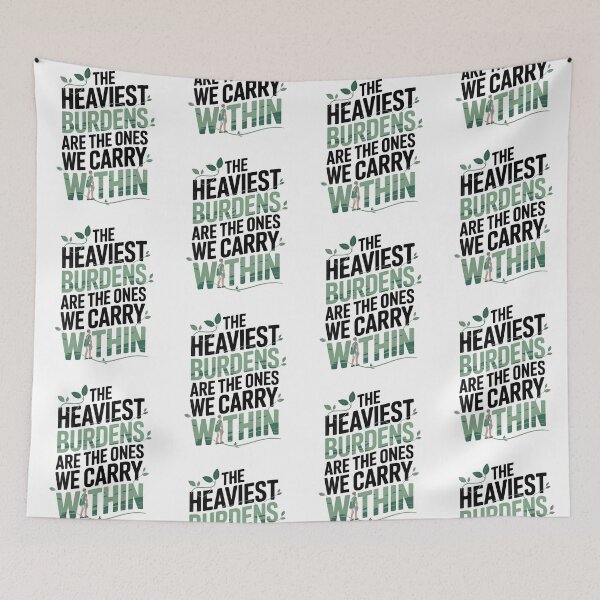 Item preview, The Heaviest Burdens Are The Ones We Carry Within designed and sold by AniArtPL.