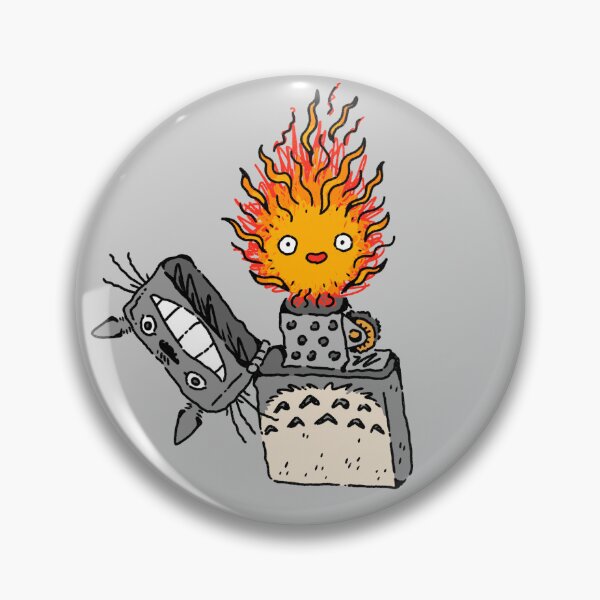 Item preview, calcifer (mobile version) designed and sold by spikysquid.