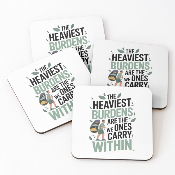 Item preview, The Heaviest Burdens Are The Ones We Carry Within designed and sold by AniArtPL.