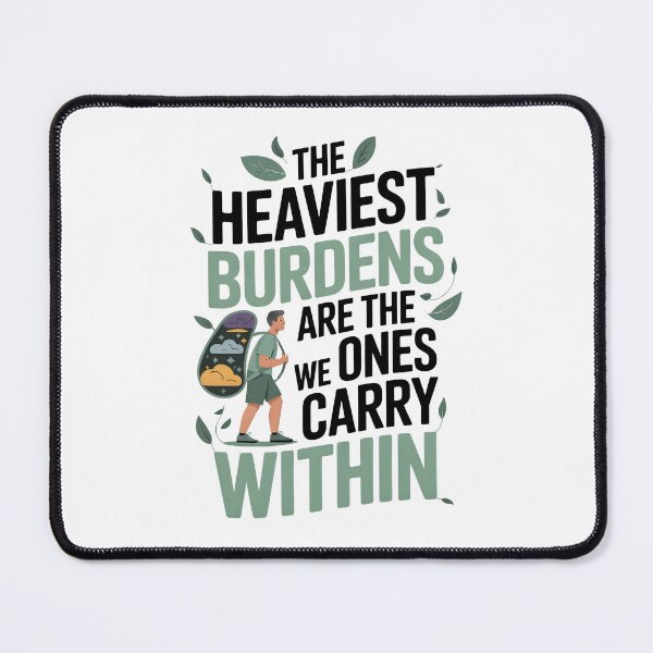 Item preview, The Heaviest Burdens Are The Ones We Carry Within designed and sold by AniArtPL.