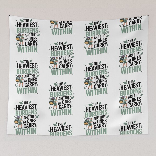 Item preview, The Heaviest Burdens Are The Ones We Carry Within designed and sold by AniArtPL.