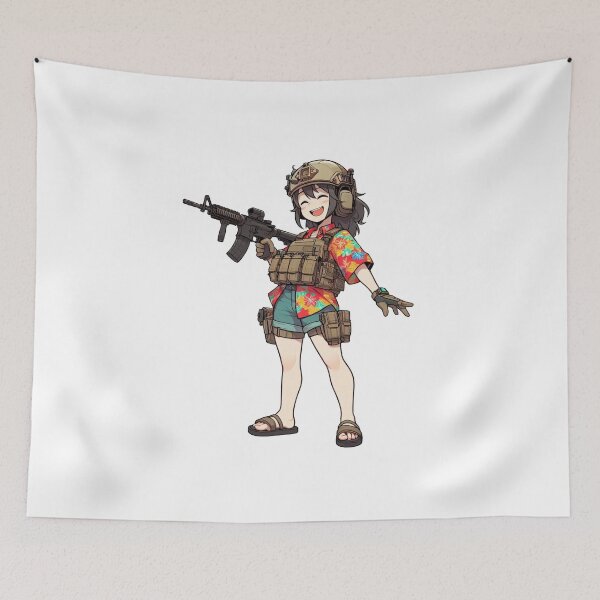 Item preview, Tactical Girl designed and sold by RAWLIFEGRAPHIC.