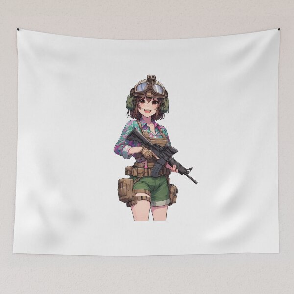 Item preview, Tactical Girl designed and sold by RAWLIFEGRAPHIC.