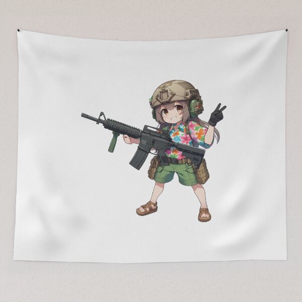 Item preview, Tactical Girl designed and sold by RAWLIFEGRAPHIC.
