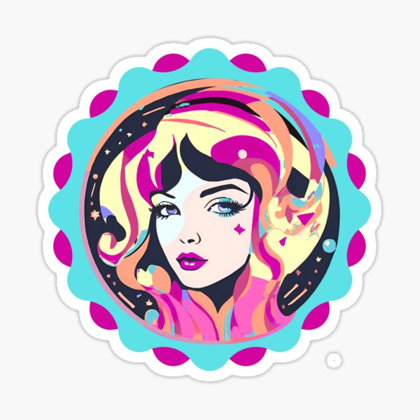 Aperçu de l'œuvre Glam Gal créée et vendue par The Digital Collaboration .