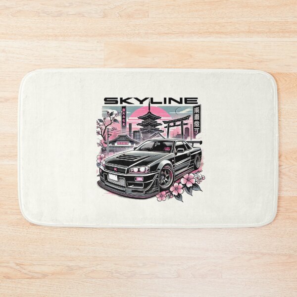Item preview, Black R34 GT-R Skyline  designed and sold by TheArtOfCar.