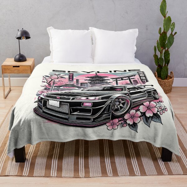 Item preview, Black R34 GT-R Skyline designed and sold by TheArtOfCar.