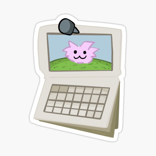 Item preview, Pink Puffle Calendar  designed and sold by Froginapple.