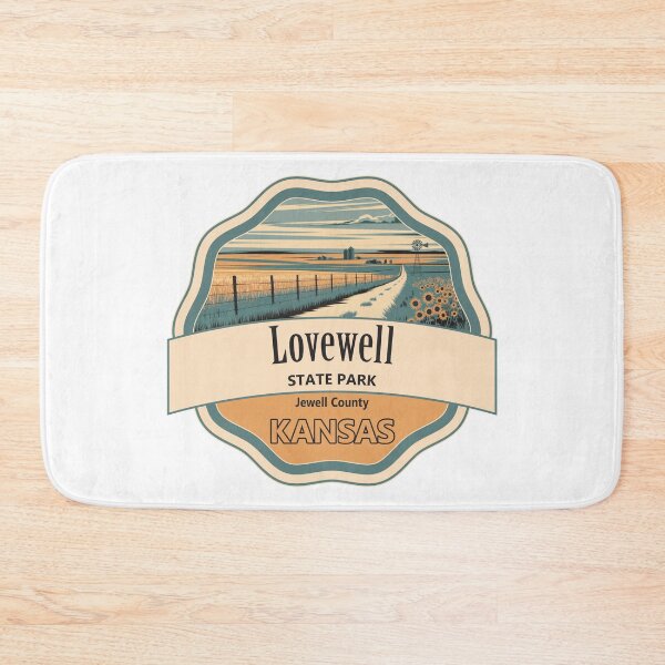 Item preview, Lovewell State Park, Jewell County, Kansas designed and sold by Wanderful-roads.
