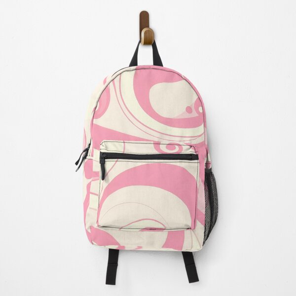 Item preview, Retro pink swirl pattern designed and sold by RishabhArts1.