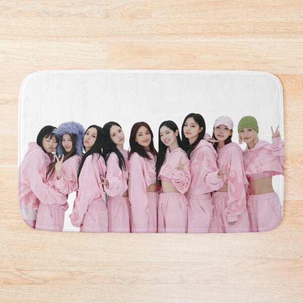 Item preview, Twice Strategy Group Photo Cute Pink designed and sold by StarBunnyDesign.